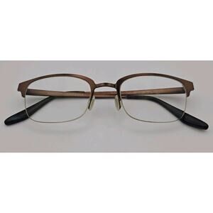 Barton Perreira Maj Reckard Bronze Brown Eyeglass Frames Luxury 50-20-145